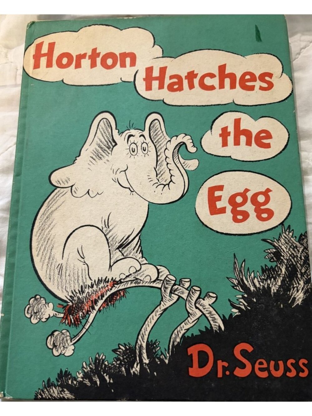 Horton Hatches The Egg By Dr. Seuss - 1940 Random House Classic Childrens Book